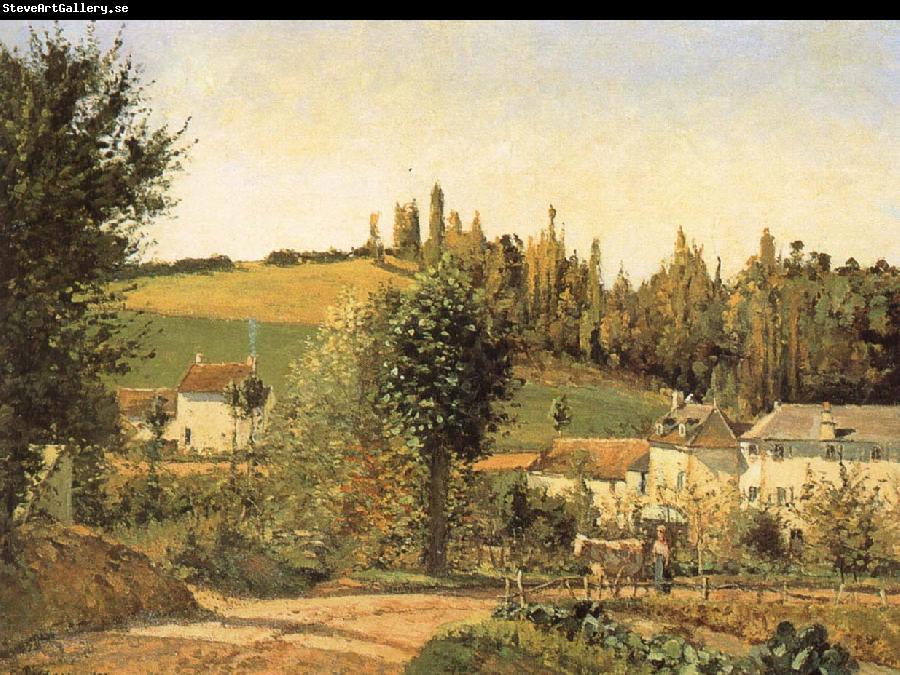 Camille Pissarro Pang map neighborhoods Schwarz